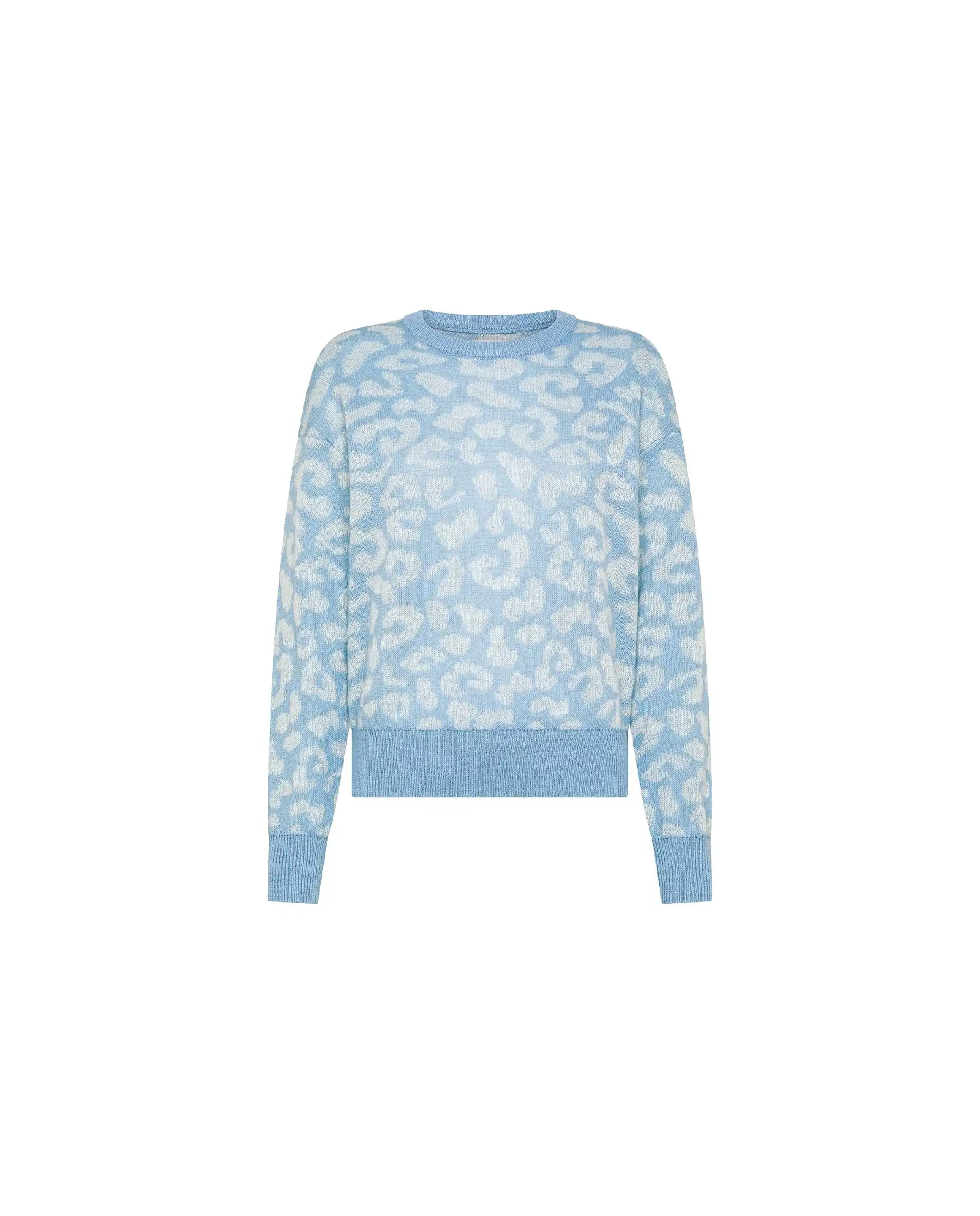 SUN 68 SUN 68 MAGLIONE LEOPARD CIELO Cielo