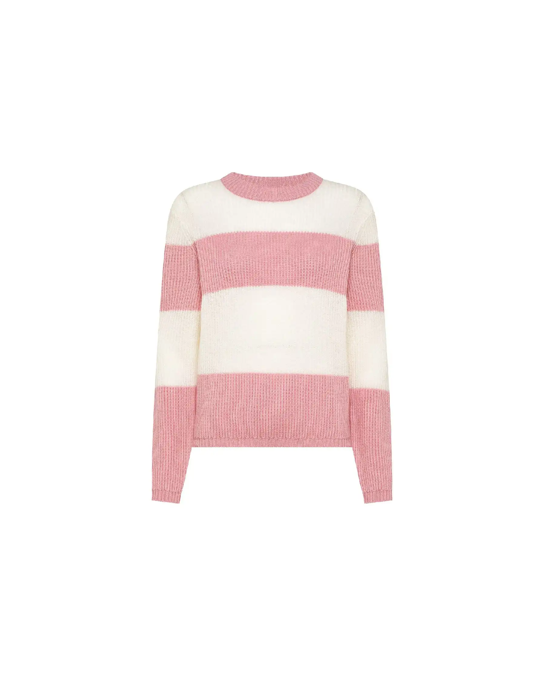 SUN 68 SUN 68 MAGLIONE COLOR BLOCK ROSA Rosa