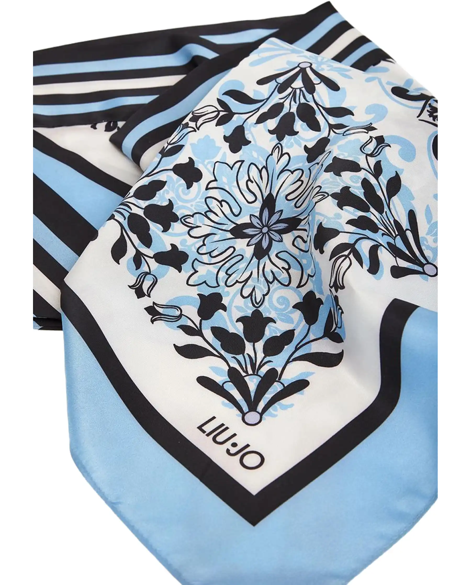 LIU JO LIU JO BANDANA TRIANGOLARE AZZURRO Azzurro