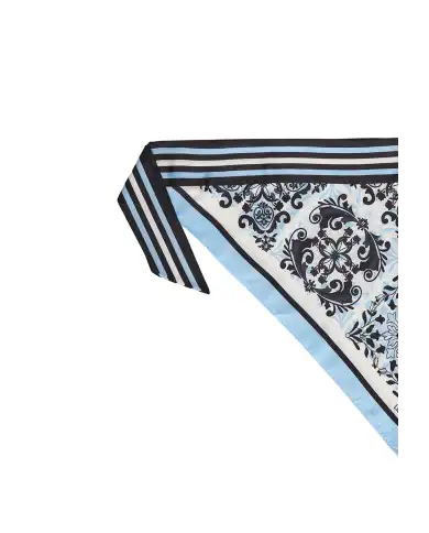 LIU JO LIU JO BANDANA TRIANGOLARE AZZURRO Azzurro