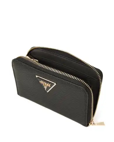 GUESS GUESS PORTAFOGLIO LAUREL II NERO Nero
