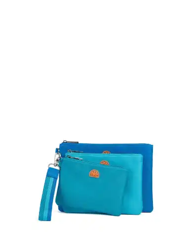 SUNDEK SUNDEK MINI POCHETTE A 3 AZZURRO Azzurro
