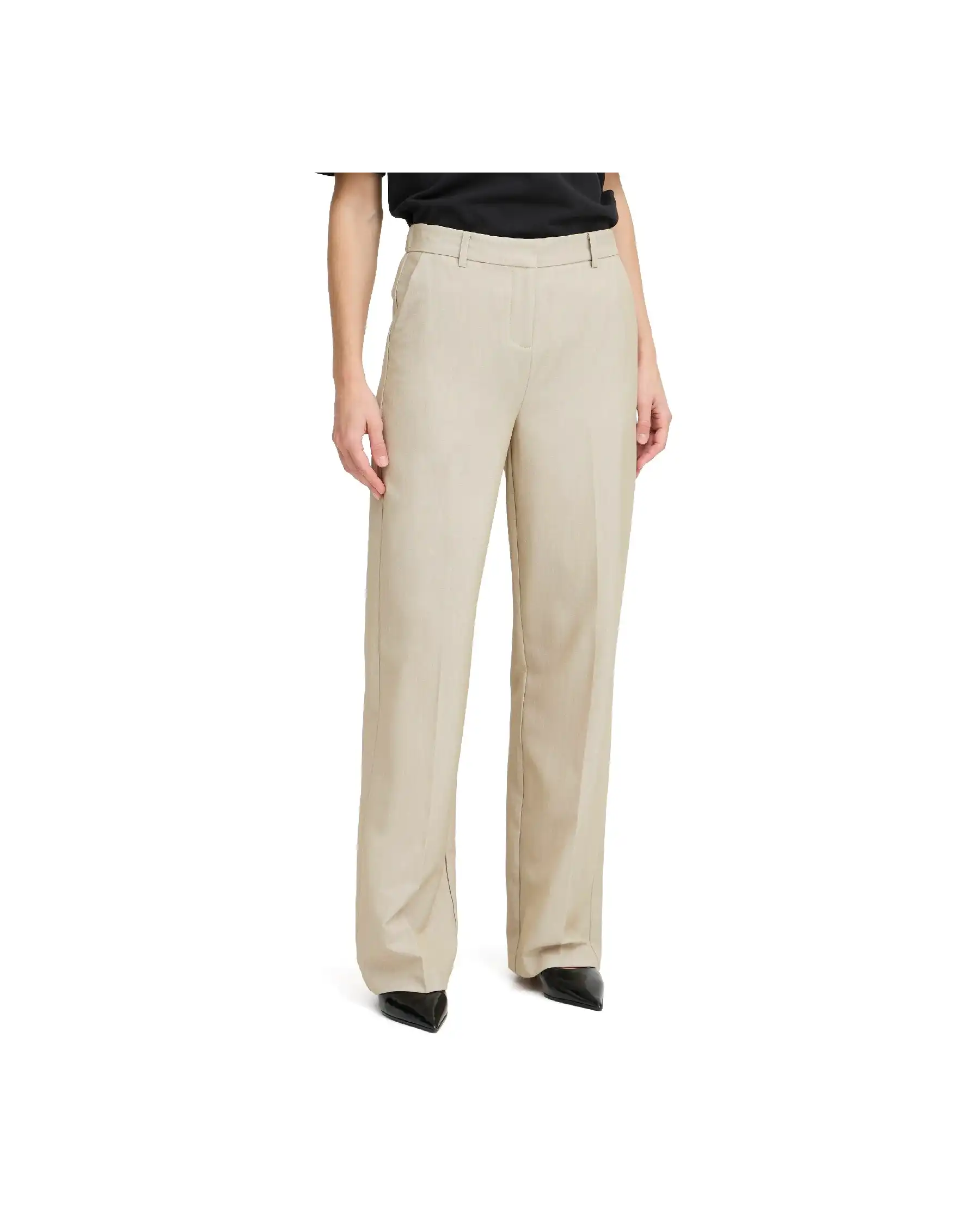 B.YOUNG B.YOUNG PANTALONI BEIGE Beige