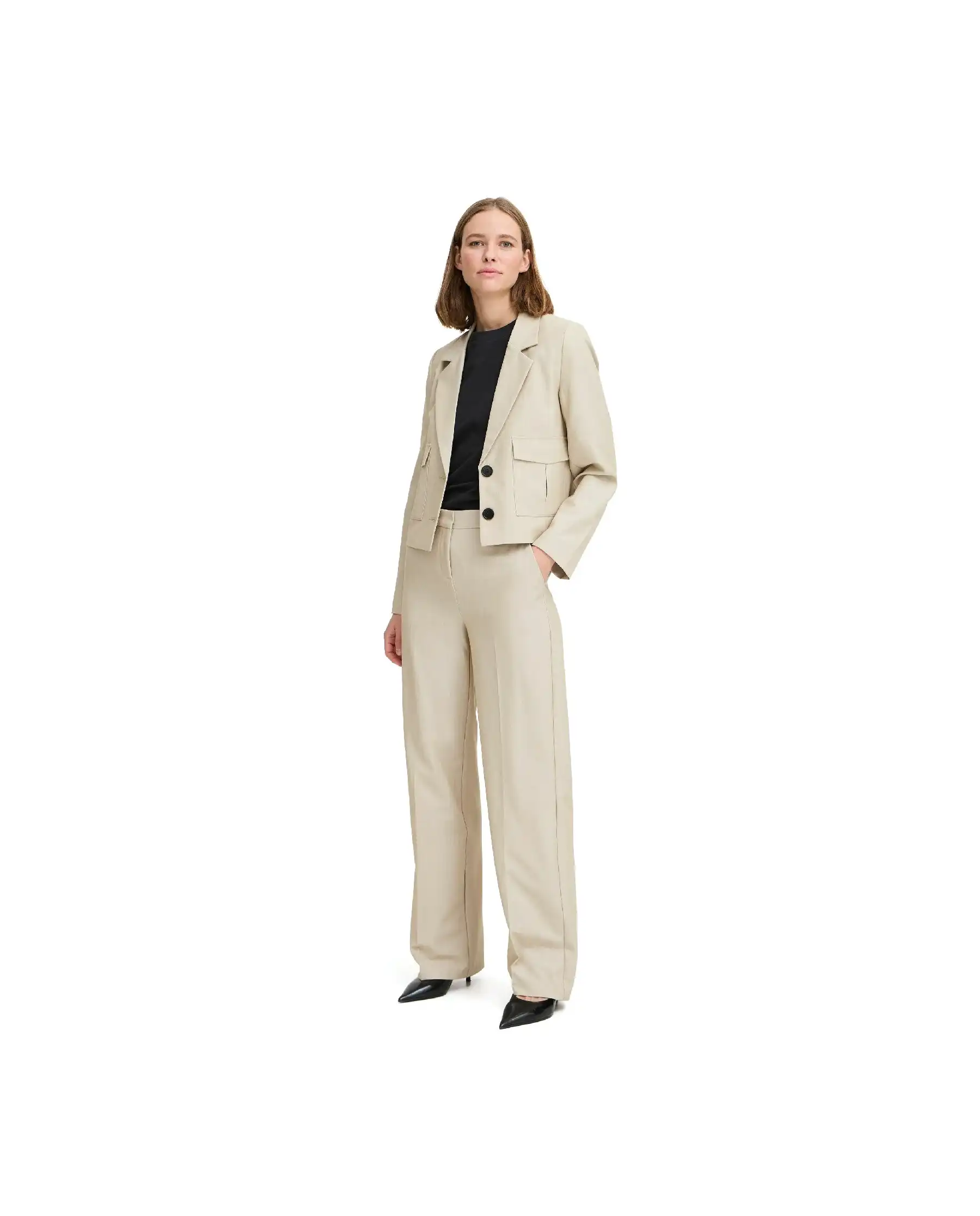 B.YOUNG B.YOUNG PANTALONI BEIGE Beige
