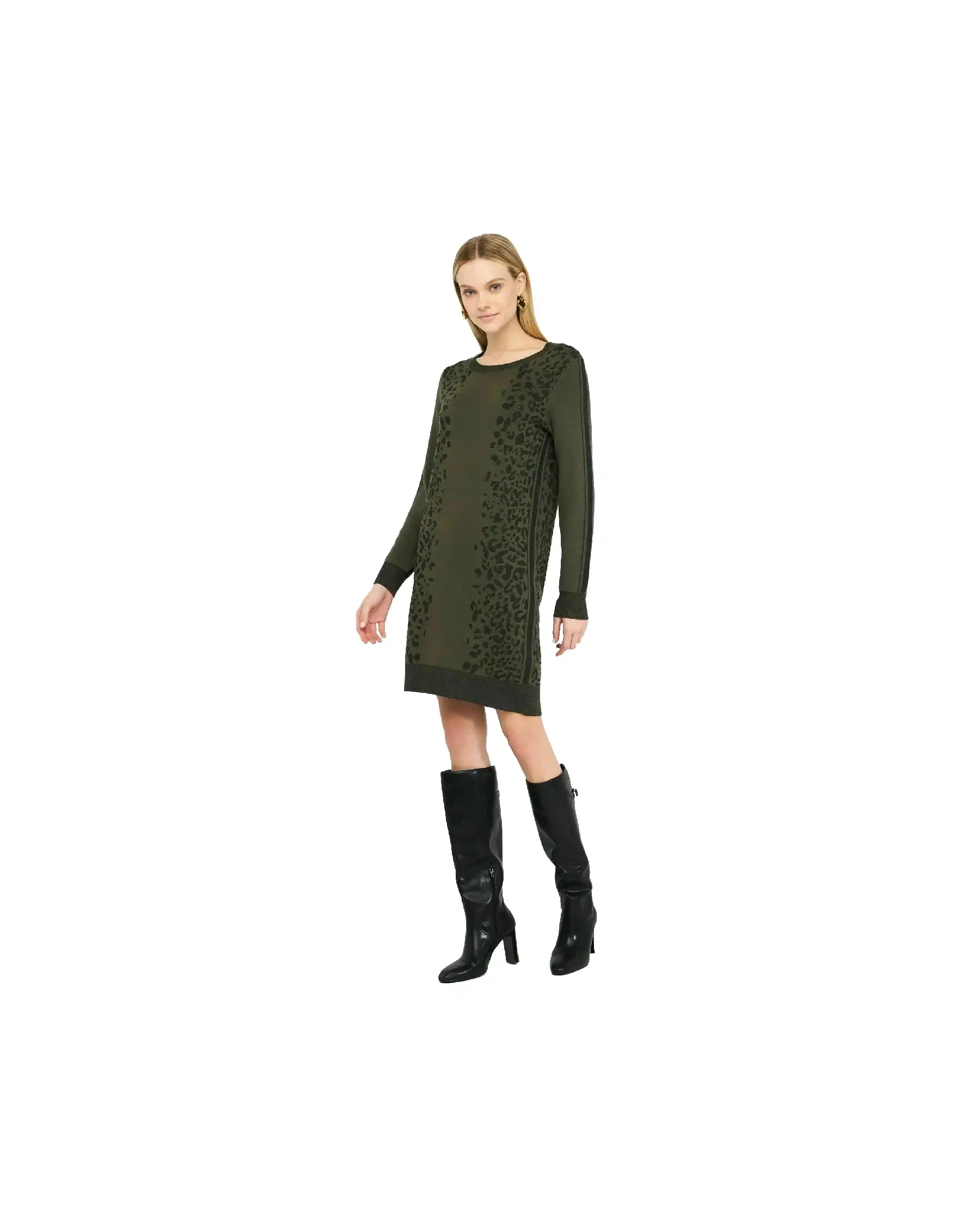 LIU JO LIU JO ABITO VERDE MILITARE Verde militare