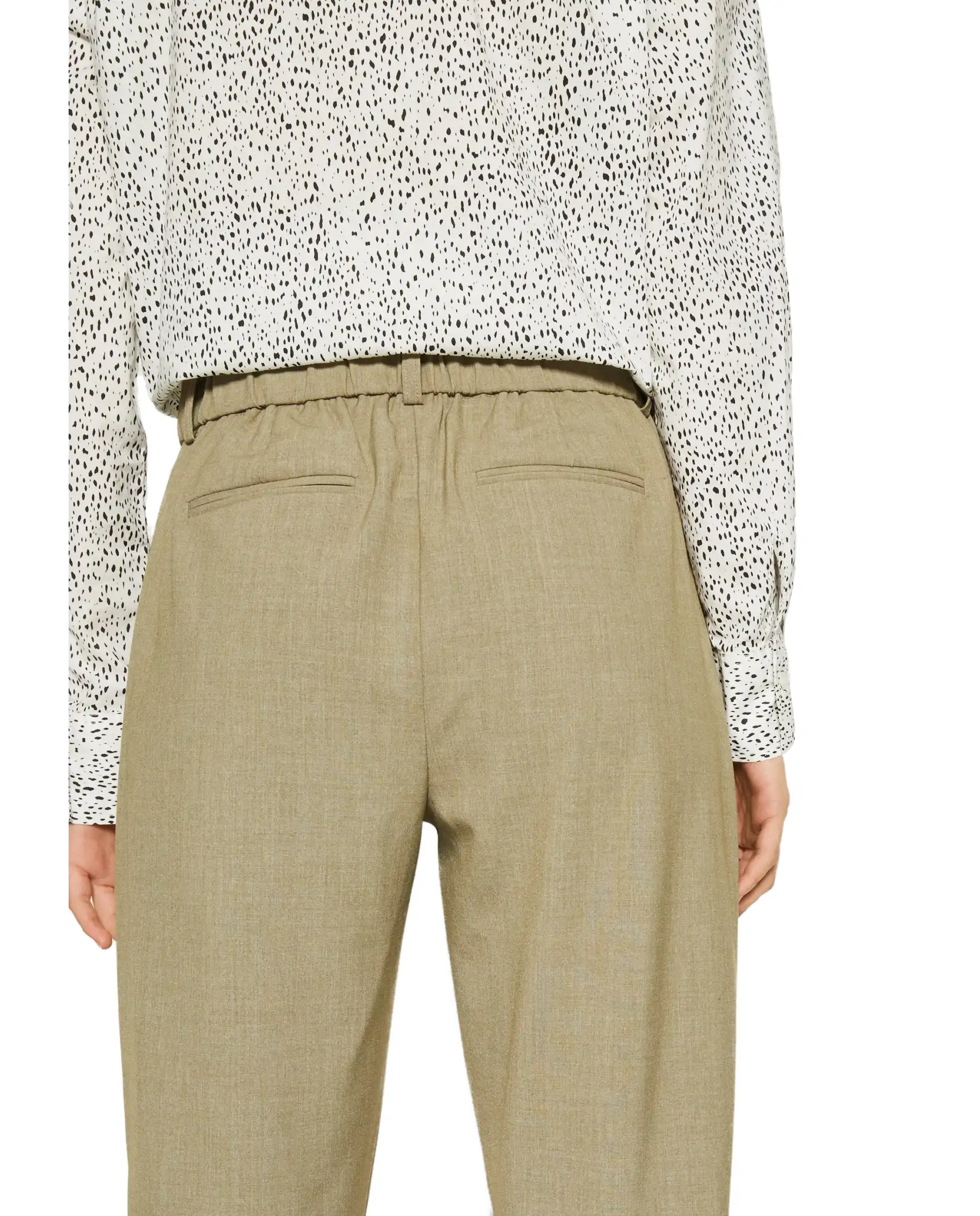 B.YOUNG B.YOUNG PANTALONI VERDE Verde