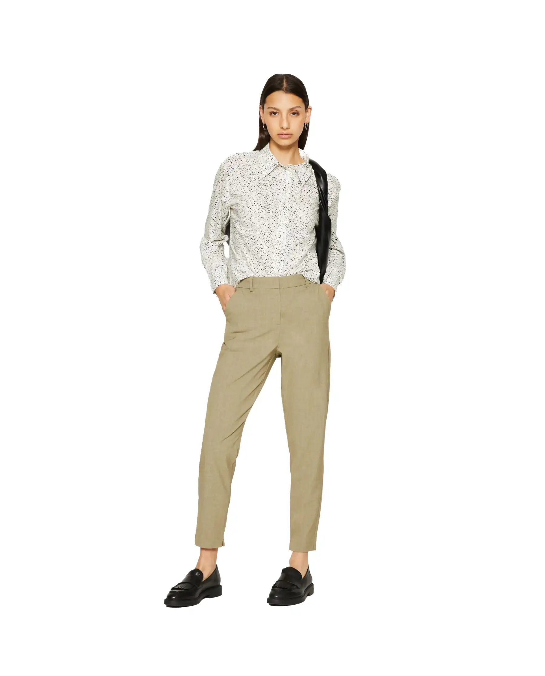 B.YOUNG B.YOUNG PANTALONI VERDE Verde