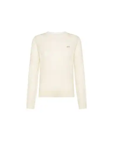 SUN 68 SUN 68 MAGLIONE CABLE PANNA Panna