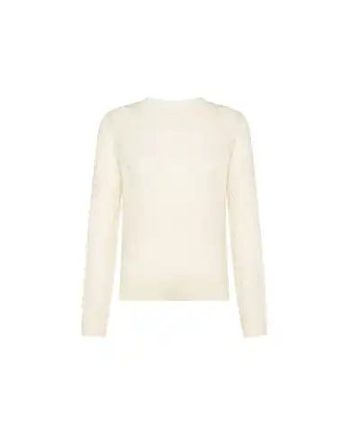 SUN 68 SUN 68 MAGLIONE CABLE PANNA Panna