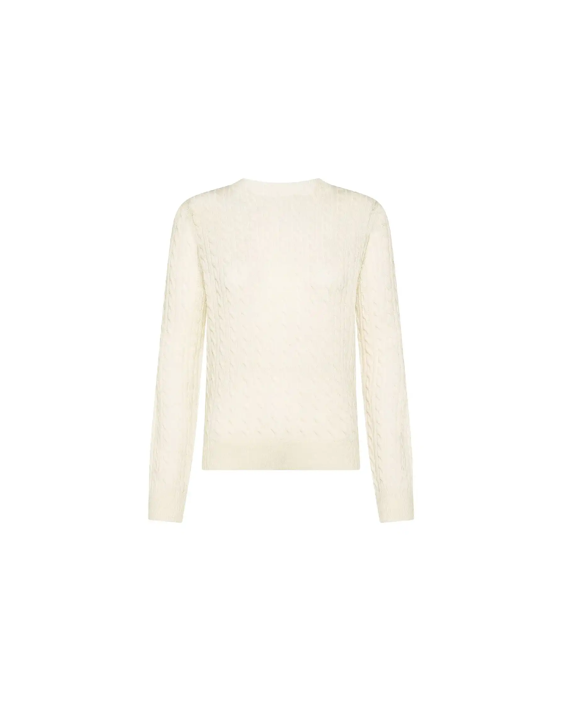 SUN 68 SUN 68 MAGLIONE CABLE PANNA Panna