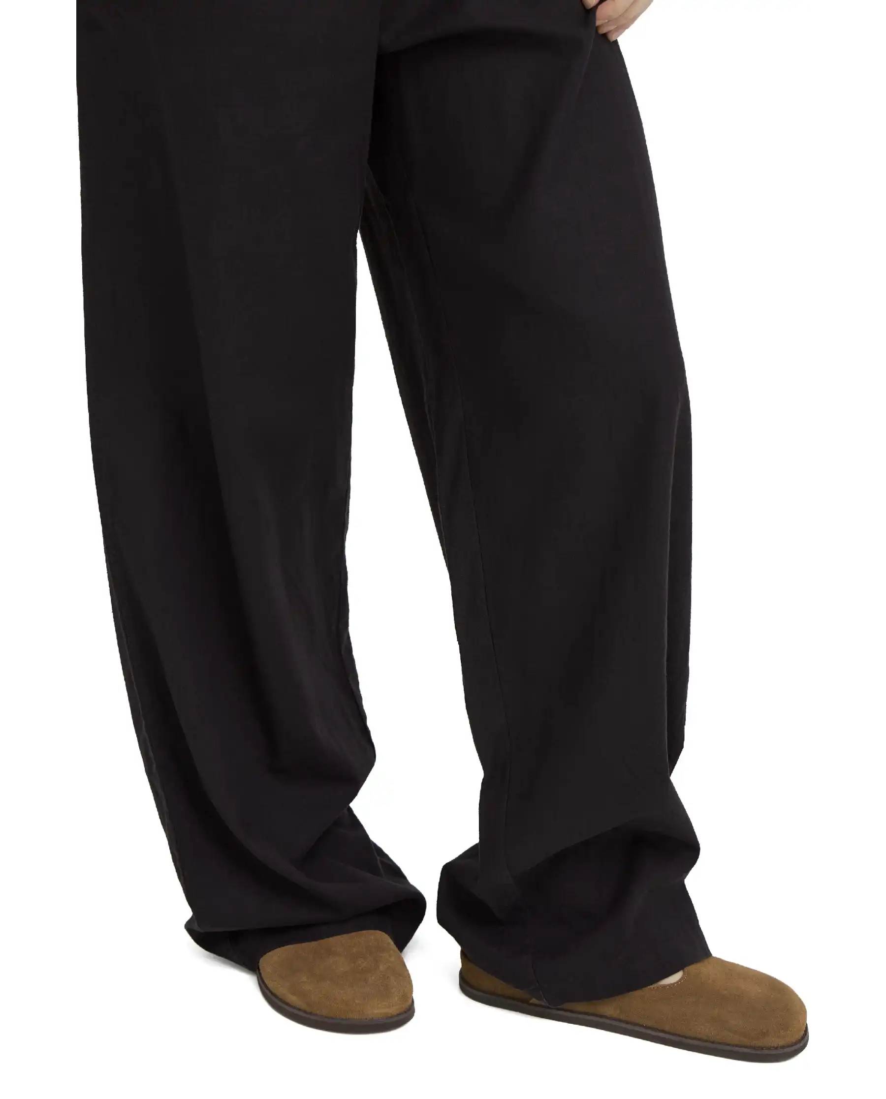 B.YOUNG B.YOUNG PANTALONI FALAKKA NERO Nero