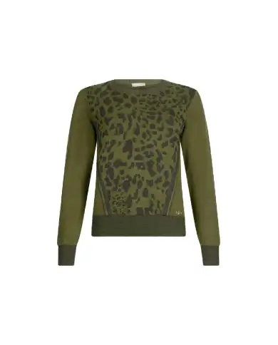 LIU JO LIU JO MAGLIA VERDE MILITARE VERDE MILITARE