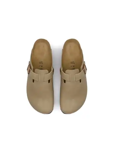 BIRKENSTOCK BIRKENSTOCK SABOT BOSTON TAUPE TAUPE