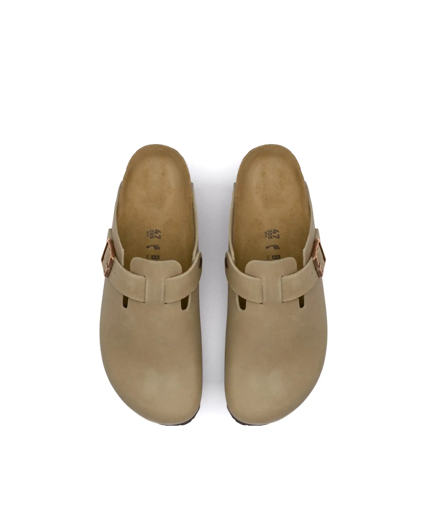 BIRKENSTOCK BIRKENSTOCK SABOT BOSTON TAUPE TAUPE
