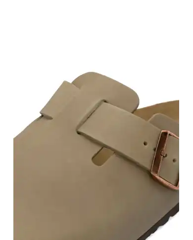 BIRKENSTOCK BIRKENSTOCK SABOT BOSTON TAUPE TAUPE