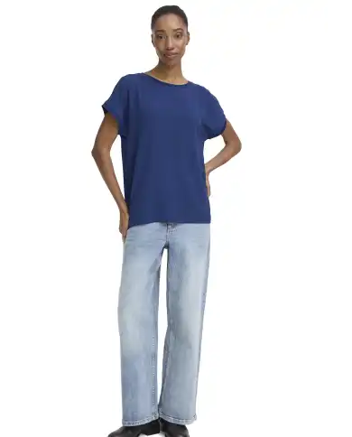 B.YOUNG B.YOUNG T-SHIRT PANYAX TEE BLU BLU