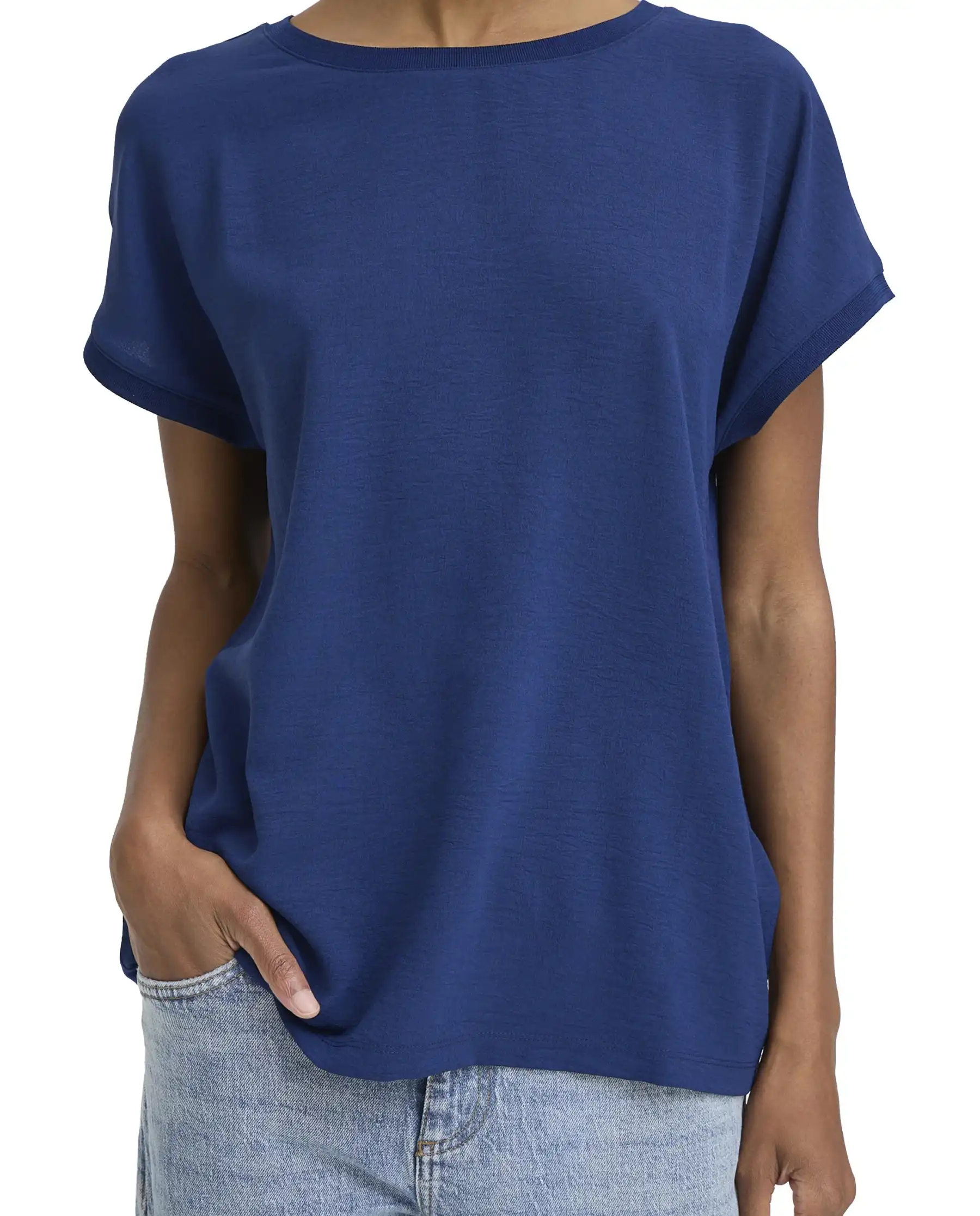 B.YOUNG B.YOUNG T-SHIRT PANYAX TEE BLU BLU