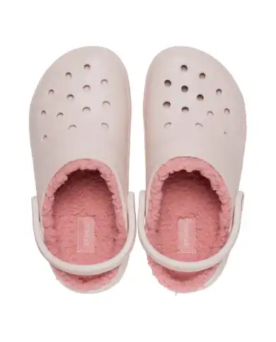 CROCS CROCS SABOT CLASSIC LINED ROSA ROSA