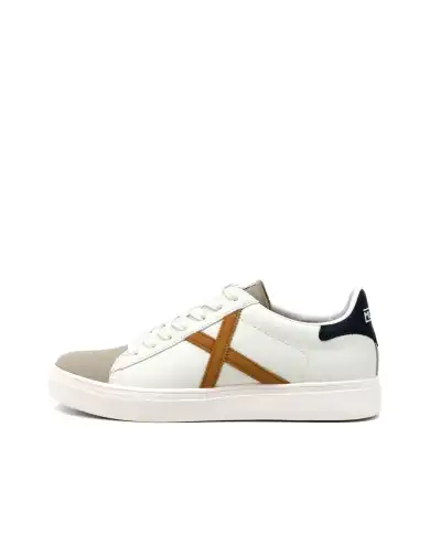 MUNICH MUNICH SNEAKERS RETE BIANCO BIANCO