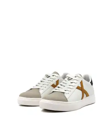 MUNICH MUNICH SNEAKERS RETE BIANCO BIANCO