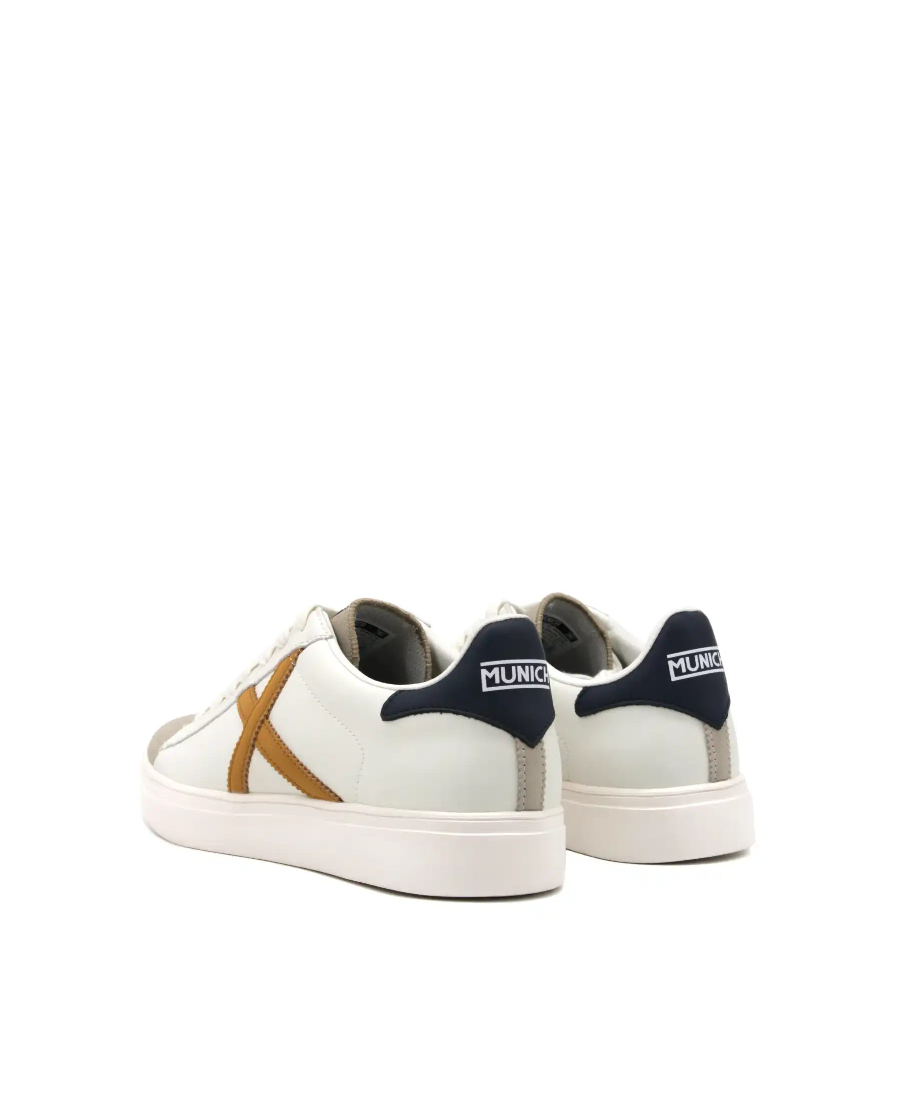 MUNICH MUNICH SNEAKERS RETE BIANCO BIANCO