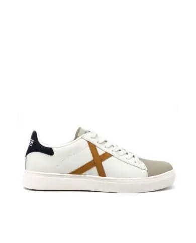 MUNICH MUNICH SNEAKERS RETE BIANCO BIANCO
