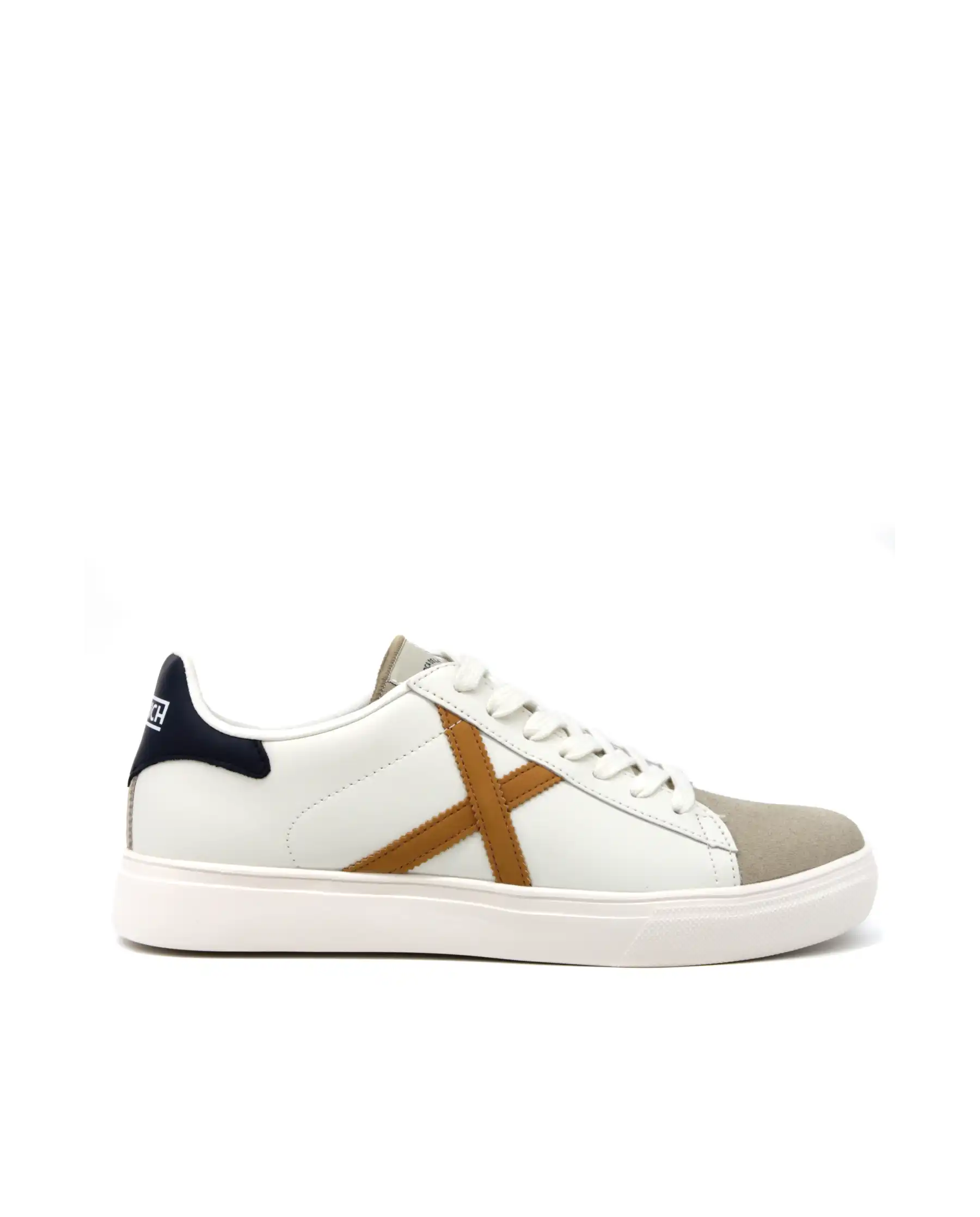 MUNICH MUNICH SNEAKERS RETE BIANCO BIANCO
