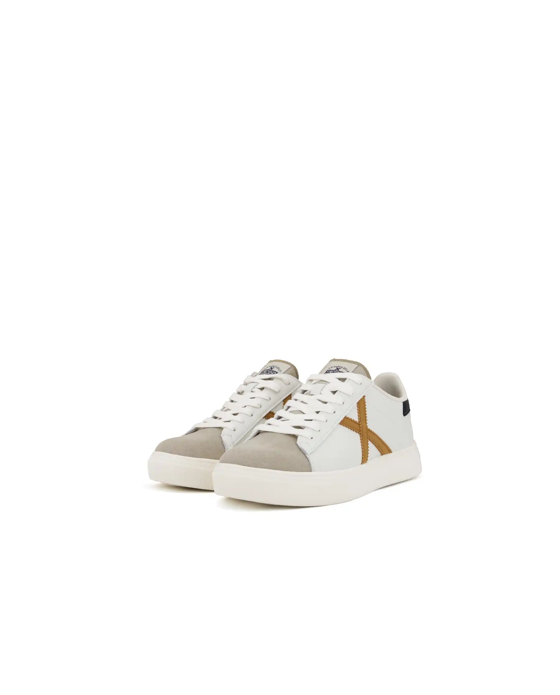 MUNICH MUNICH SNEAKERS RETE BIANCO BIANCO