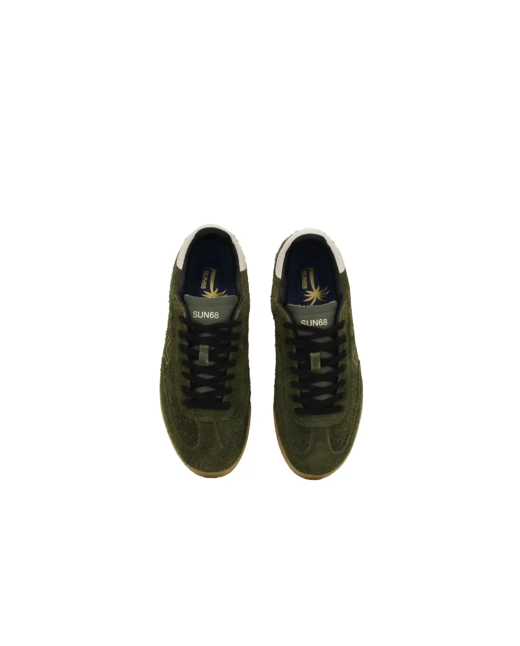 SUN 68 SUN 68 SNEAKERS CALIFORNIA SUN VERDE MILITARE VERDE MILITARE