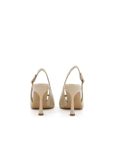 CHICONIC CHICONIC SLING BACK NUDE NUDE