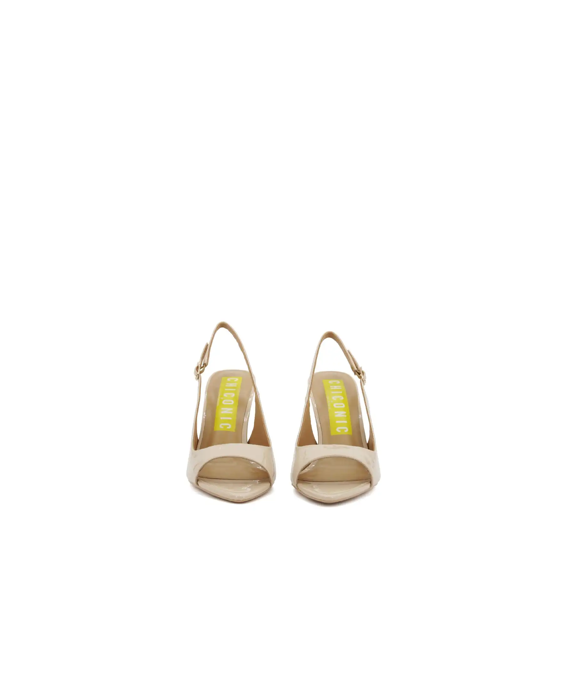 CHICONIC CHICONIC SLING BACK NUDE NUDE