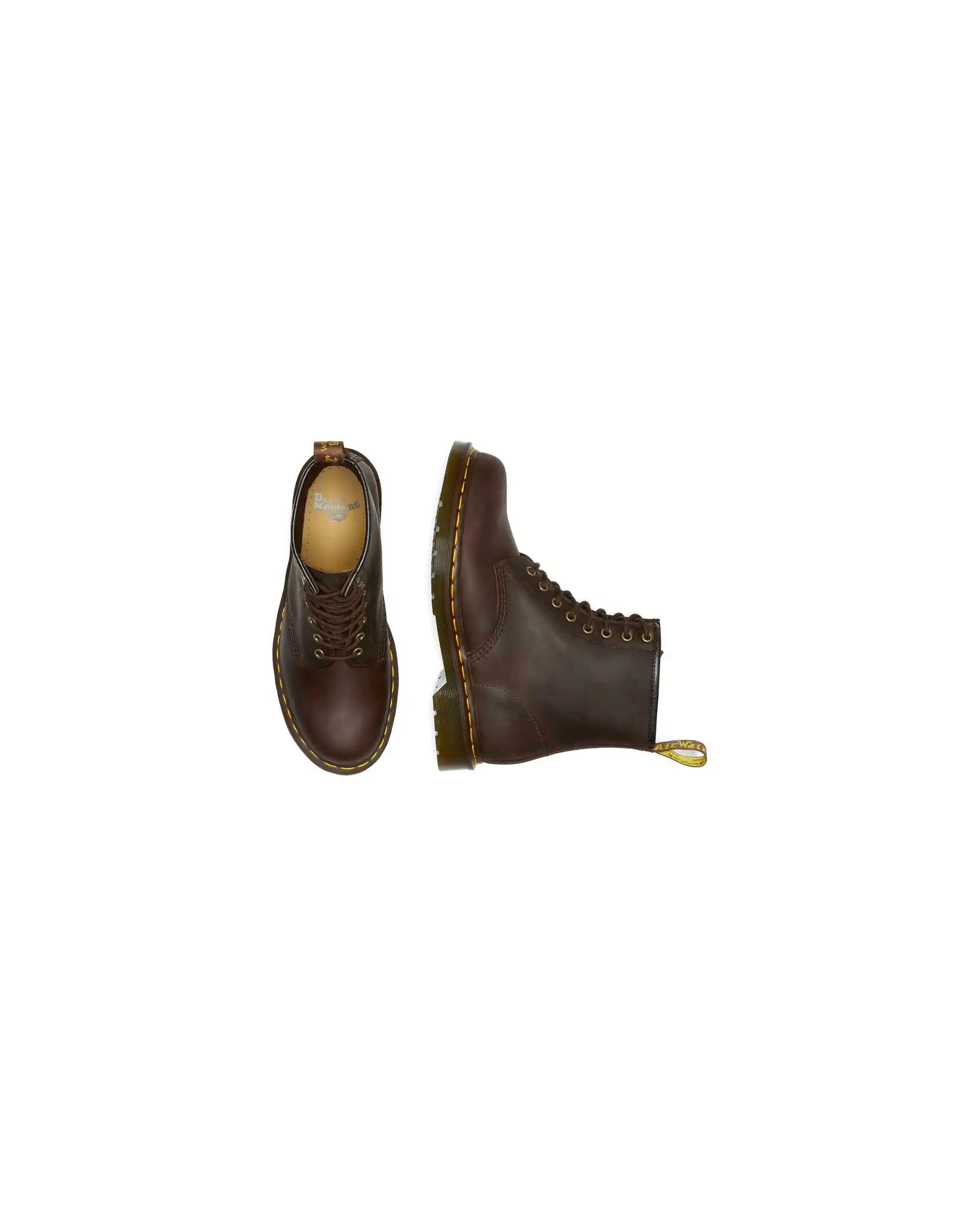 DR. MARTENS DR. MARTENS 1460 CRAZY HORSE MARRONE MARRONE