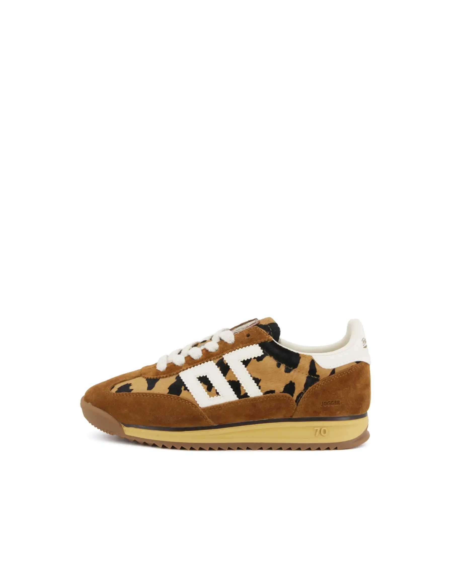 BACK 70 SNEAKERS JOGGER LEOPARDATO