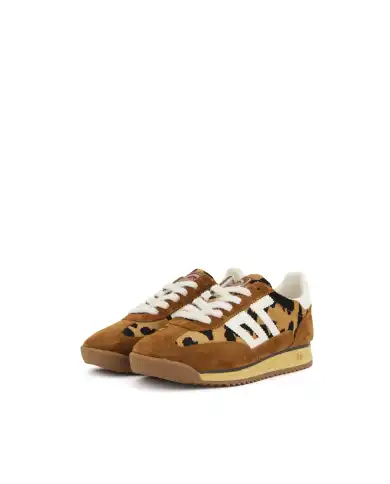 BACK 70 SNEAKERS JOGGER LEOPARDATO