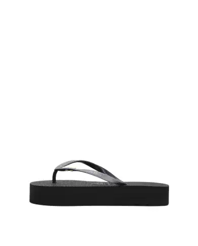 SUNDEK SUNDEK GLITTER FLIP FLOP NERO NERO