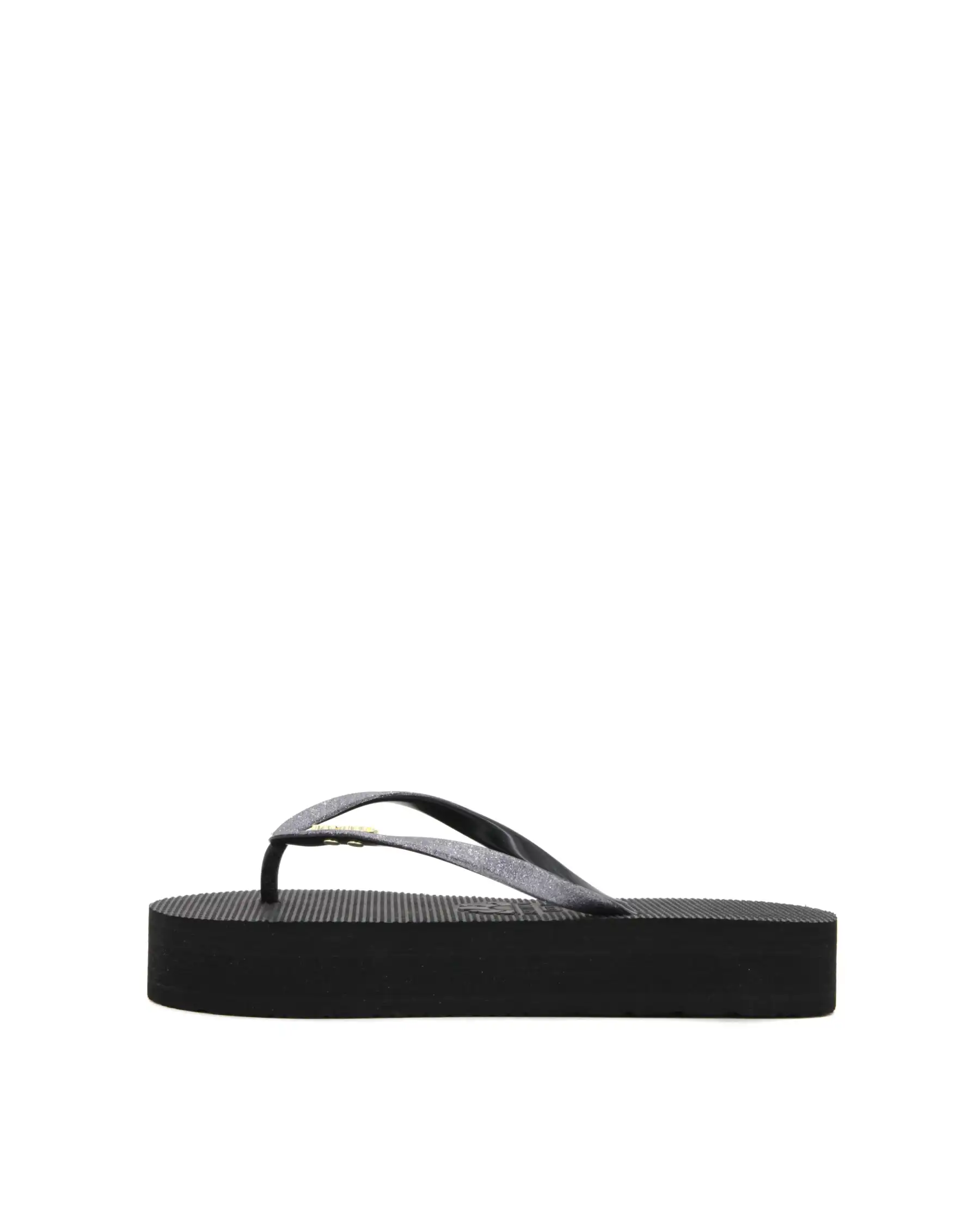 SUNDEK SUNDEK GLITTER FLIP FLOP NERO NERO