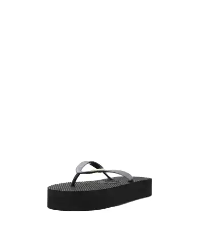 SUNDEK SUNDEK GLITTER FLIP FLOP NERO NERO