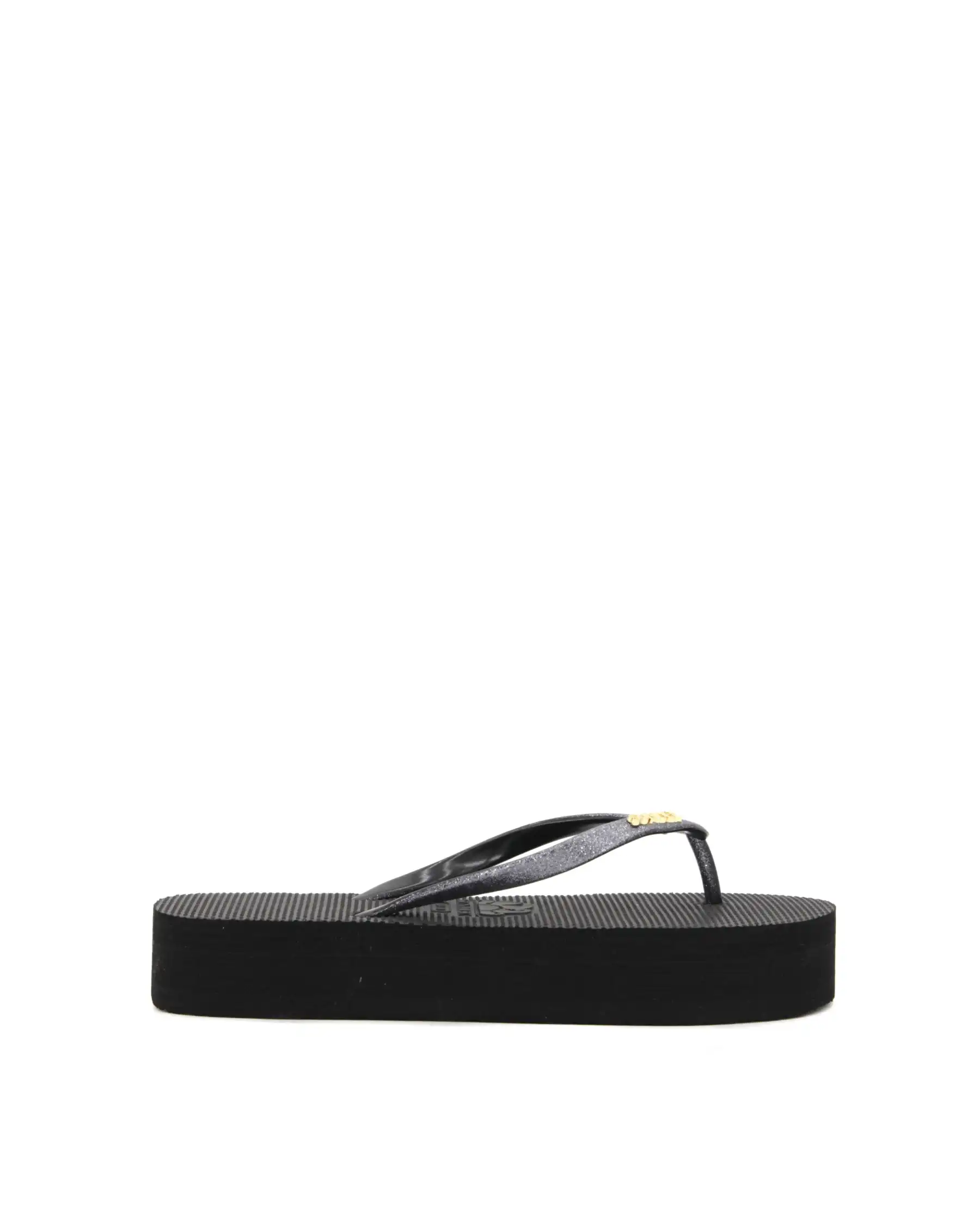 SUNDEK SUNDEK GLITTER FLIP FLOP NERO NERO