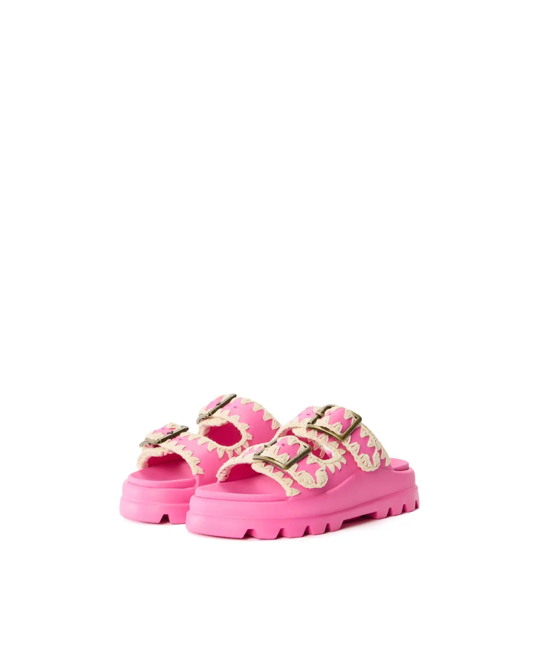 MOU MOU CIABATTINE EVA ONE PIECE FUCSIA FUCSIA