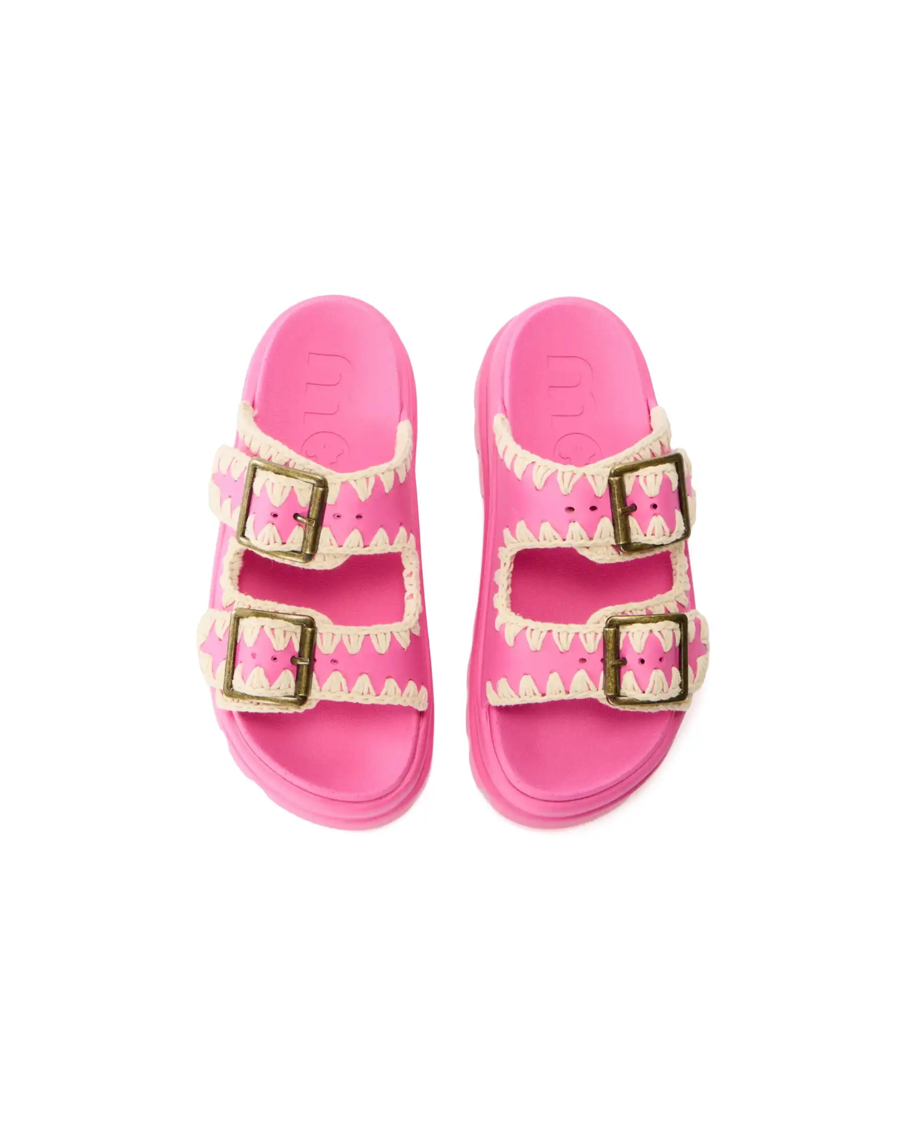 MOU MOU CIABATTINE EVA ONE PIECE FUCSIA FUCSIA