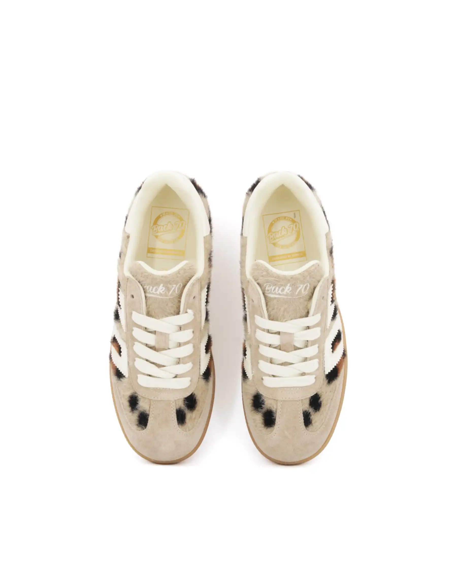 BACK 70 SNEAKERS MOHAIR LEOPARDATO
