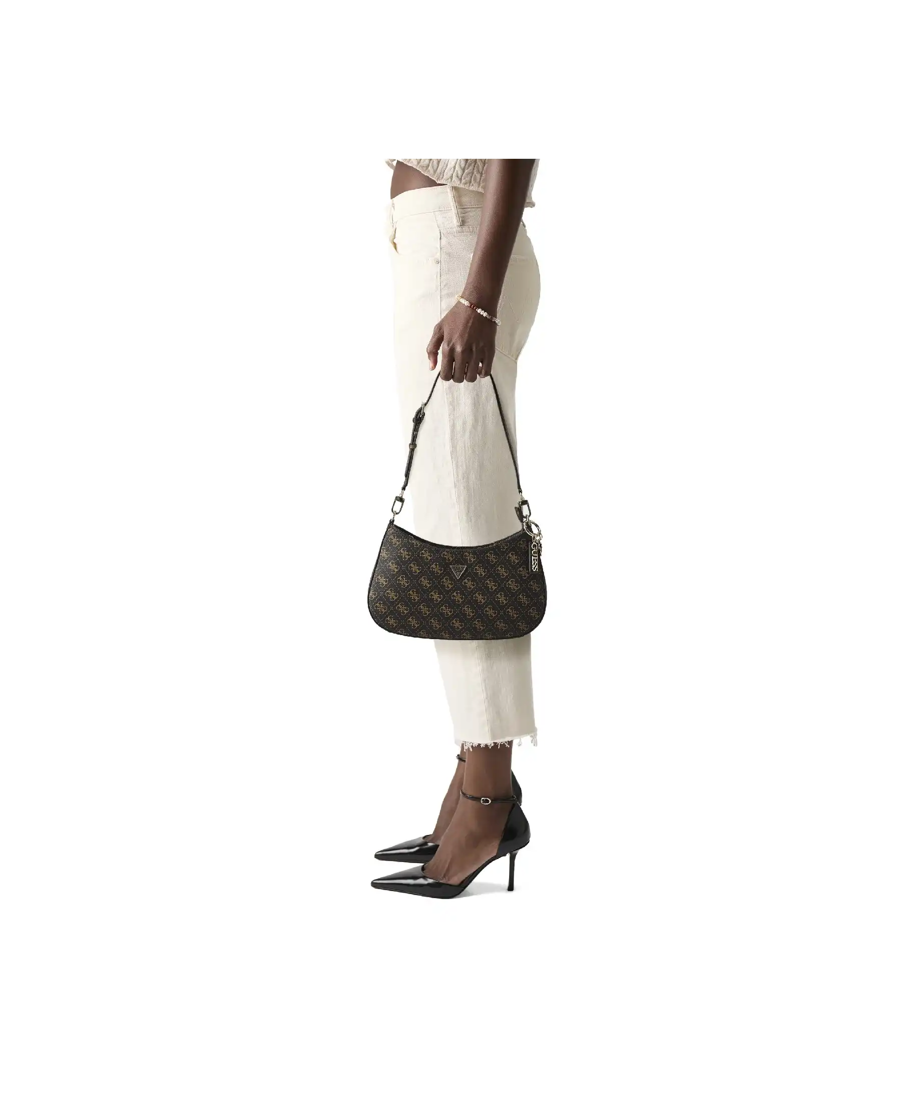GUESS GUESS BORSA NOELLE MARRONE MARRONE