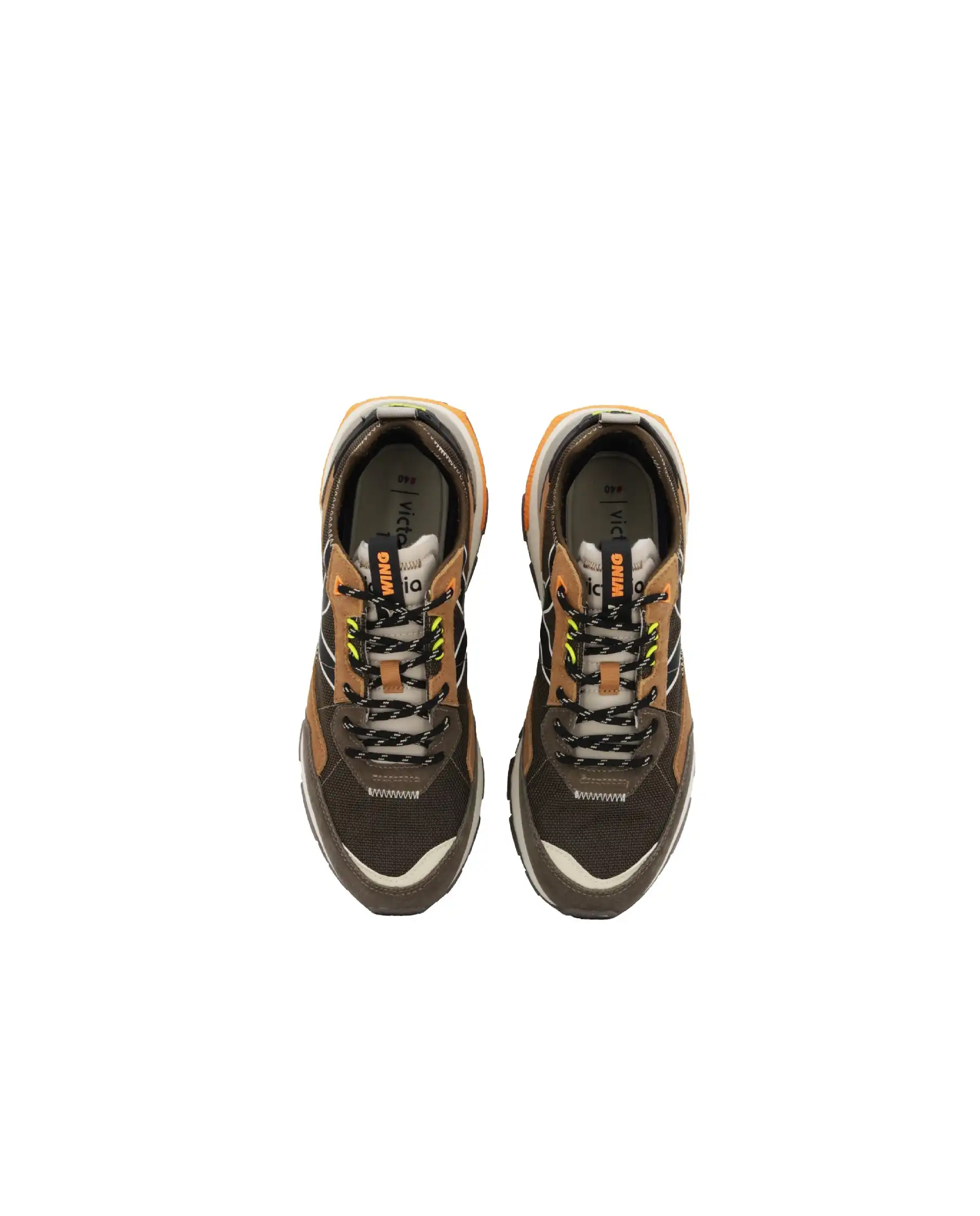 VICTORIA VICTORIA SNEAKERS WING MARRONE MARRONE