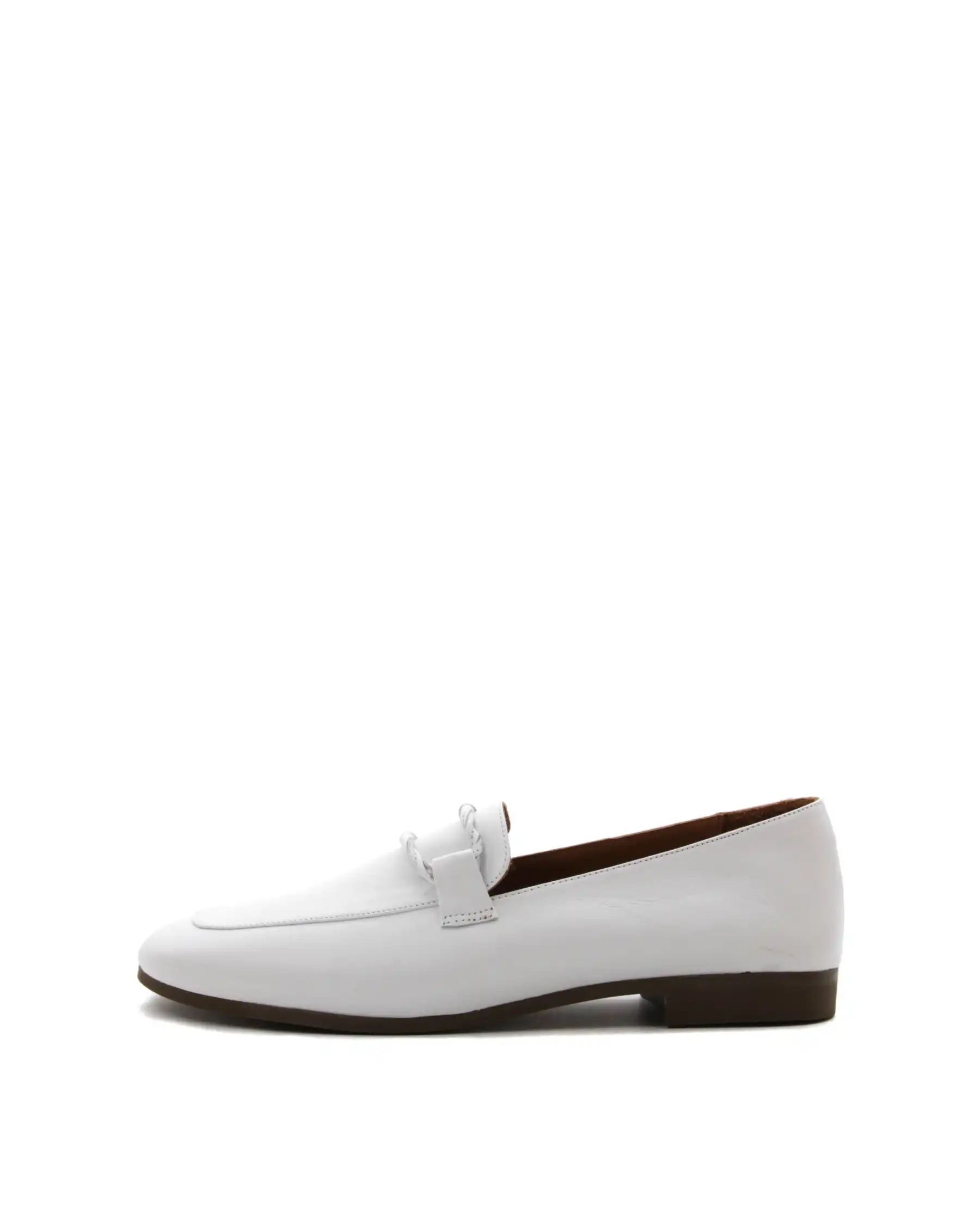 HERSUADE HERSUADE MOCASSINI BIANCO BIANCO