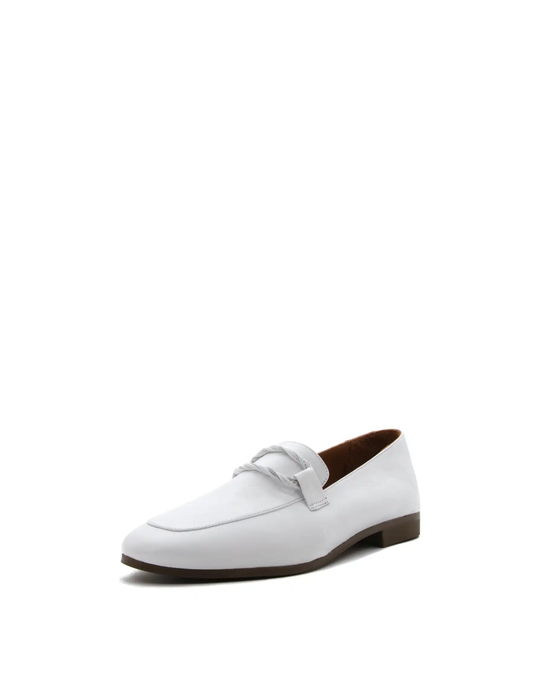 HERSUADE HERSUADE MOCASSINI BIANCO BIANCO
