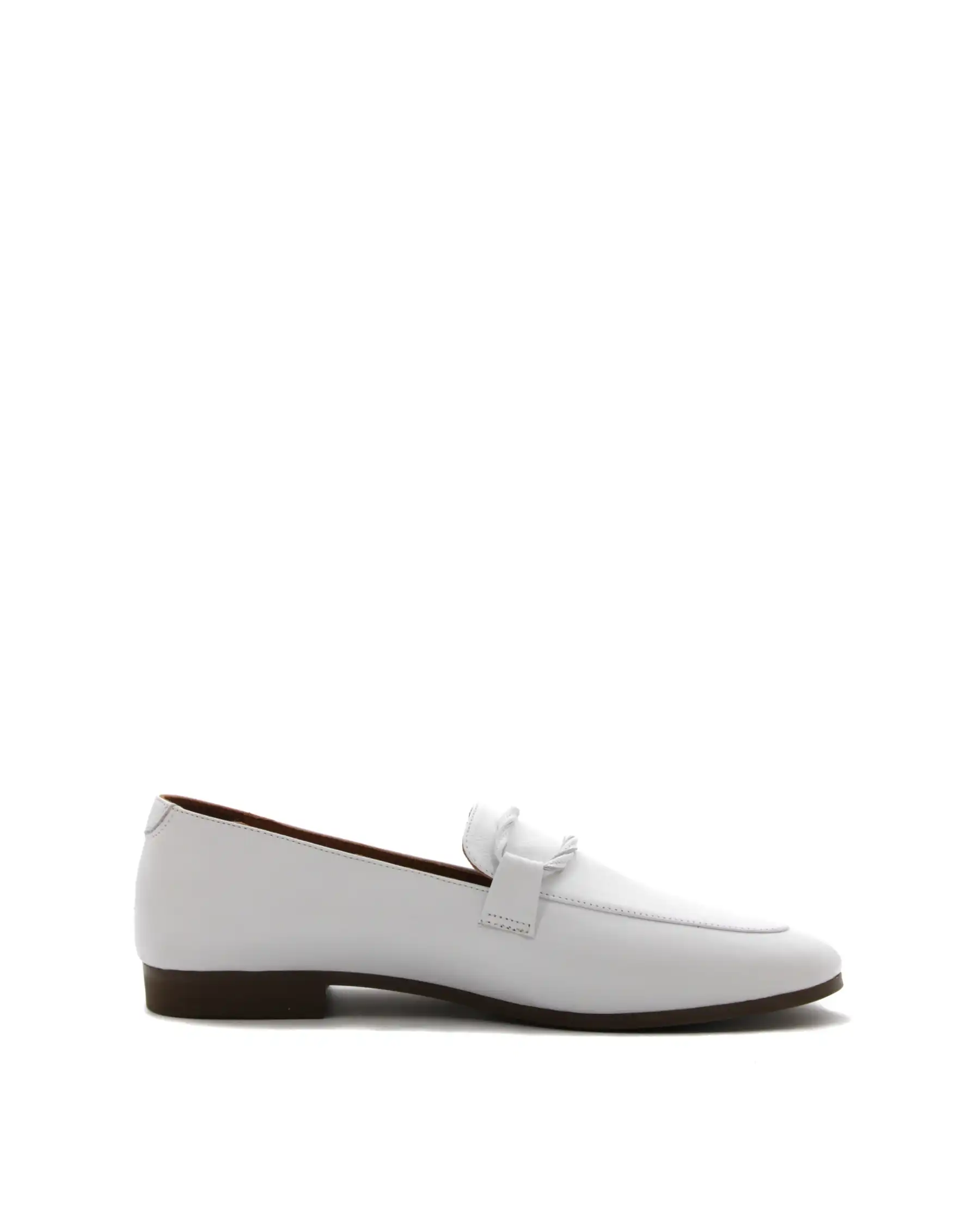 HERSUADE HERSUADE MOCASSINI BIANCO BIANCO