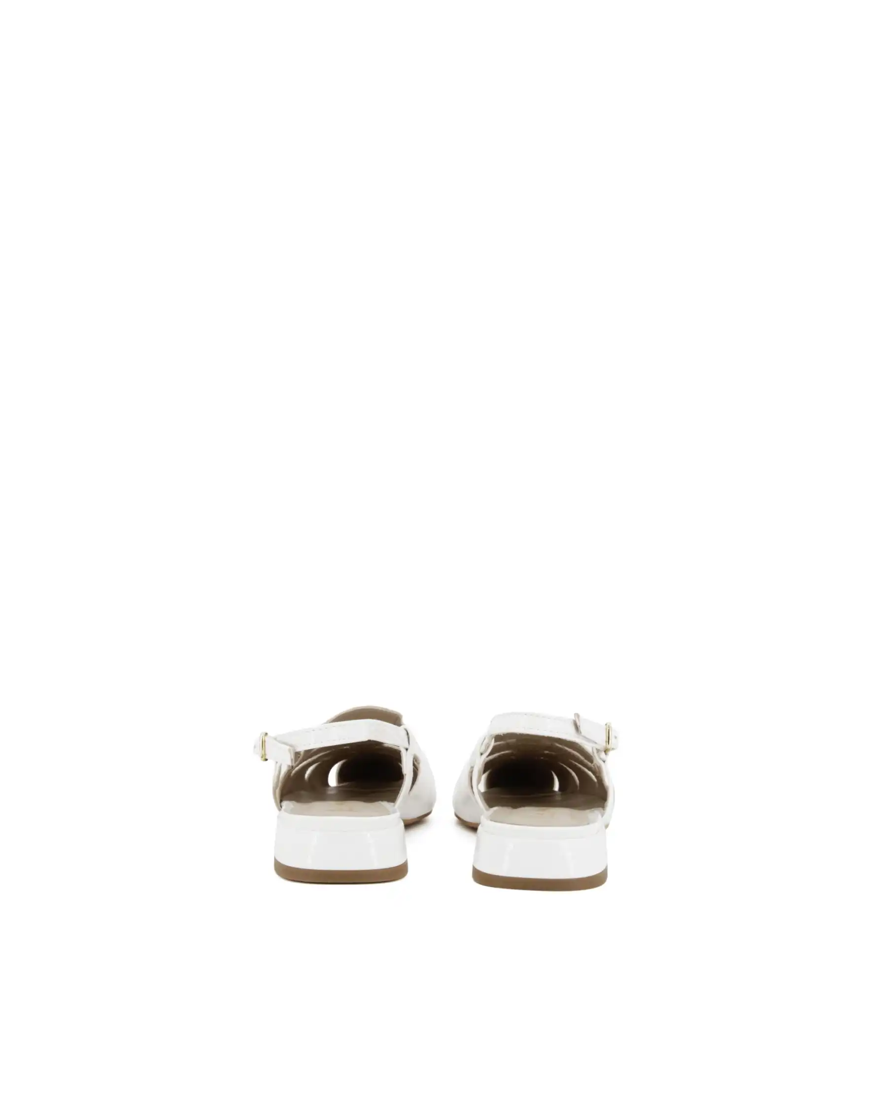 LE PEPITE LE PEPITE SLING BACK BIANCO BIANCO