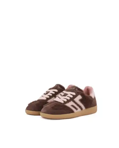 BACK 70 SNEAKERS MOHAIR MARRONE