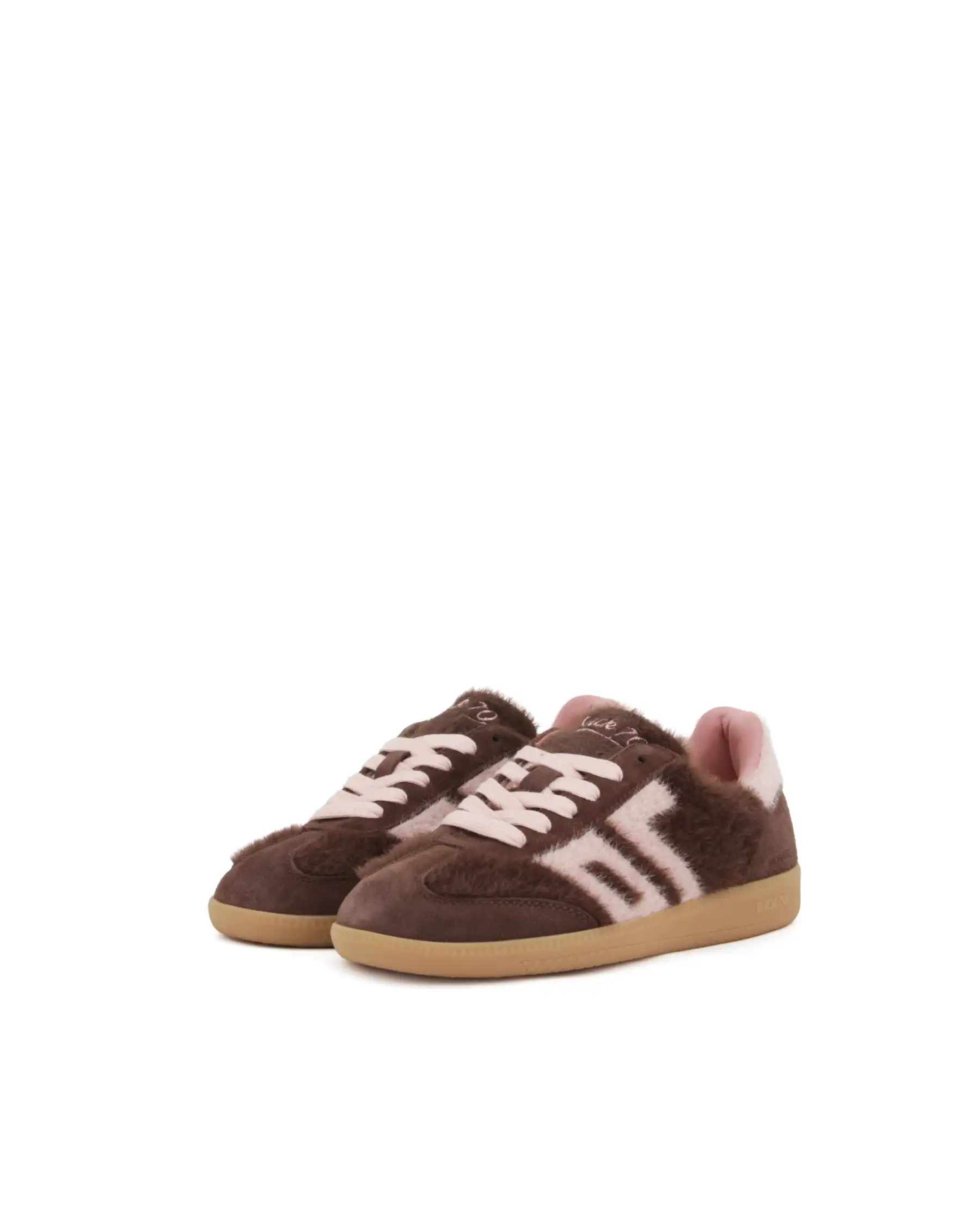 BACK 70 SNEAKERS MOHAIR MARRONE