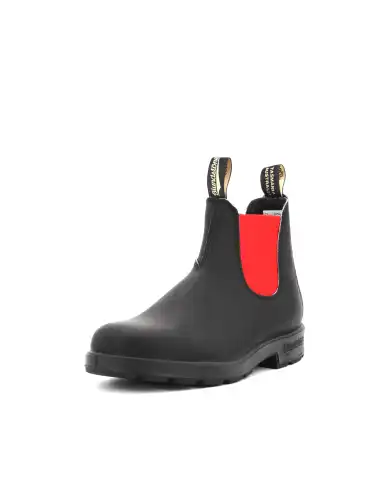 BLUNDSTONE BLUNDSTONE 508 NERO BLACK & RED